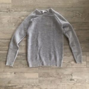 Lululemon Gray Striped Sweater Size 4.